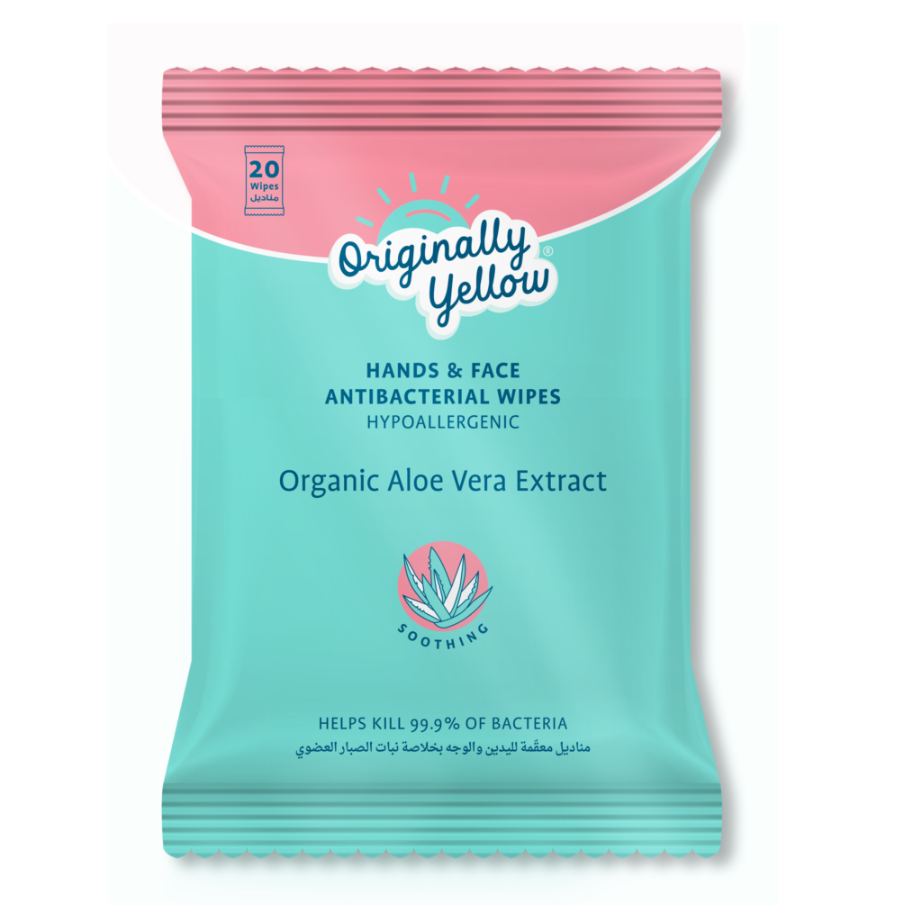 Hand & Face Antibacterial Wipes